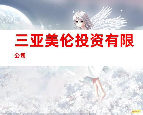 三亚美伦投资有限公司