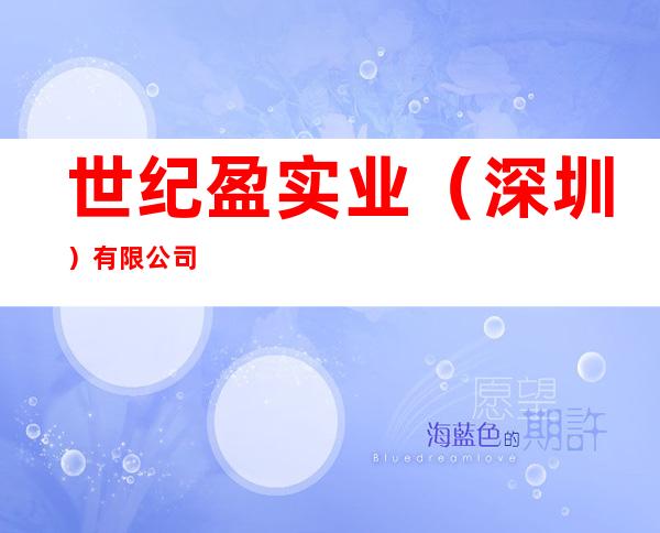 世纪盈实业（深圳）有限公司