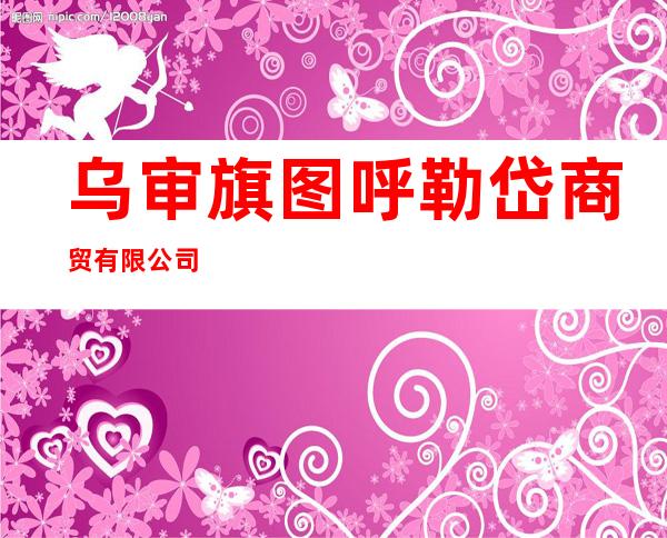 乌审旗图呼勒岱商贸有限公司