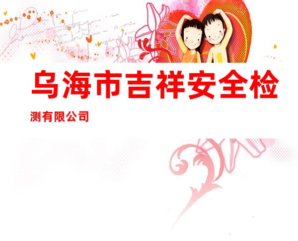 乌海市吉祥安全检测有限公司
