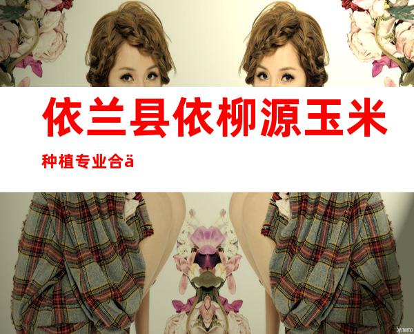 依兰县依柳源玉米种植专业合作社