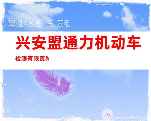 兴安盟通力机动车检测有限责任公司
