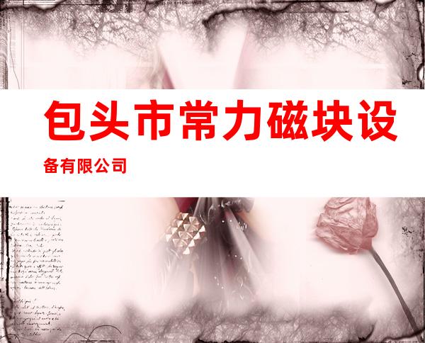 包头市常力磁块设备有限公司
