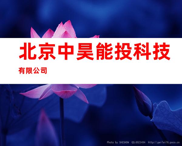 北京中昊能投科技有限公司