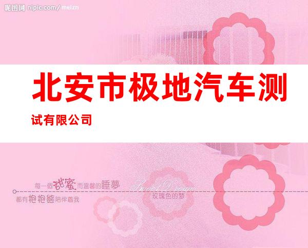北安市极地汽车测试有限公司