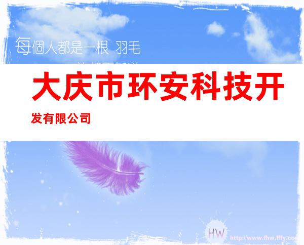大庆市环安科技开发有限公司