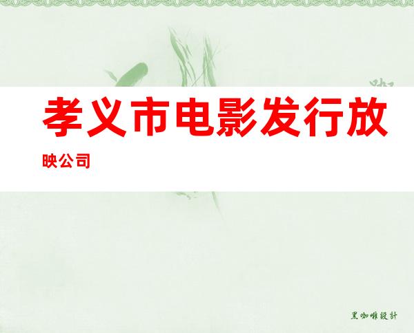 孝义市电影发行放映公司