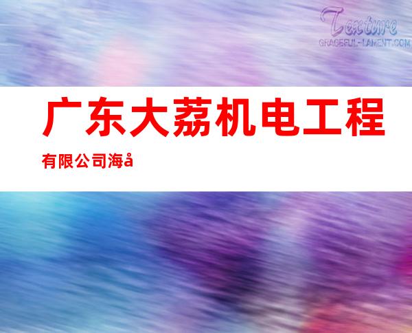 广东大荔机电工程有限公司海南分公司