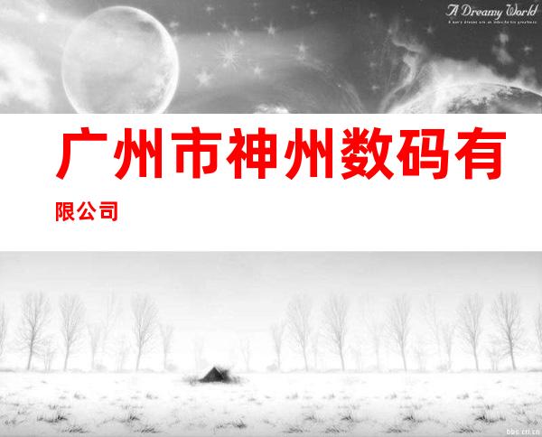 广州市神州数码有限公司