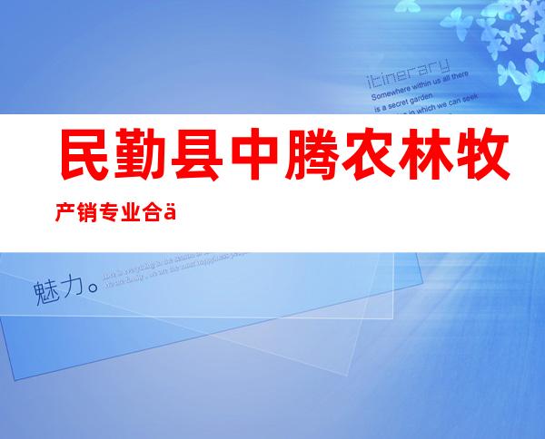 民勤县中腾农林牧产销专业合作社