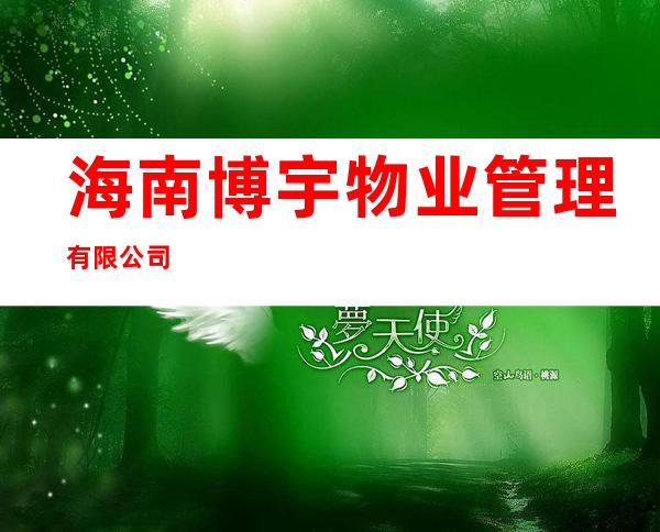 海南博宇物业管理有限公司