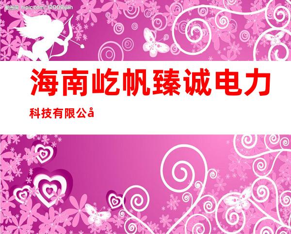 海南屹帆臻诚电力科技有限公司