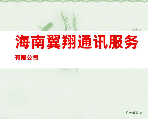 海南翼翔通讯服务有限公司