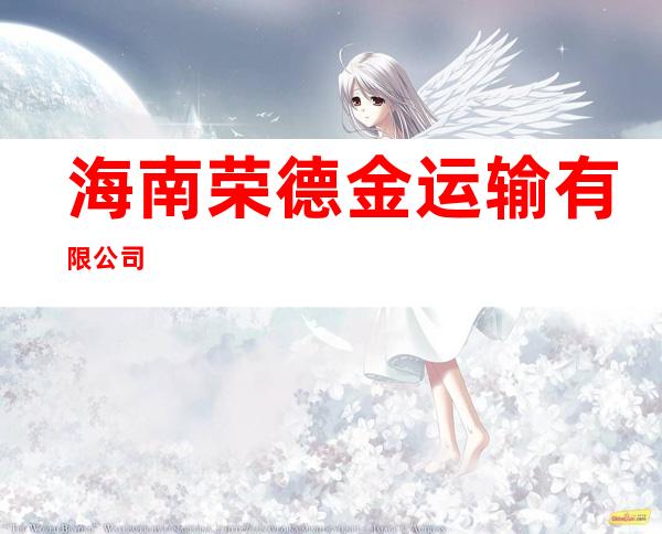 海南荣德金运输有限公司