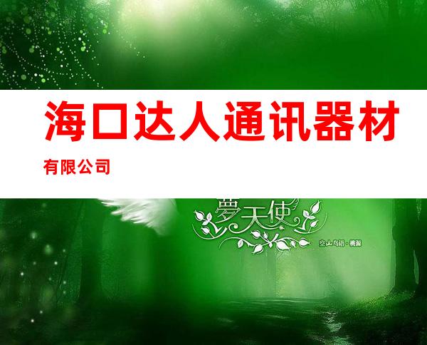 海口达人通讯器材有限公司