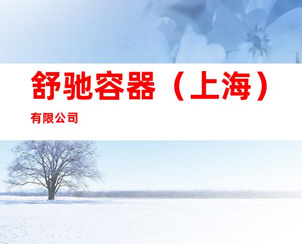 舒驰容器(上海)有限公司