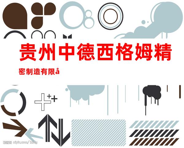 贵州中德西格姆精密制造有限公司
