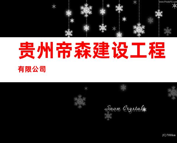 贵州帝森建设工程有限公司