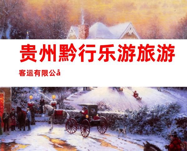 贵州黔行乐游旅游客运有限公司