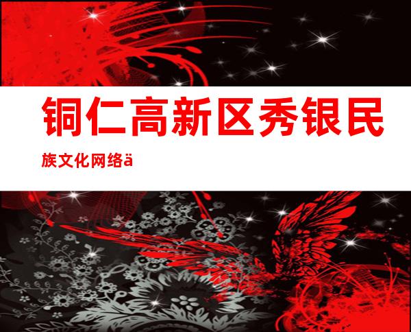 铜仁高新区秀银民族文化网络传播有限公司