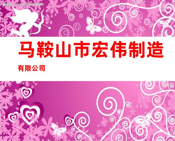 马鞍山市宏伟制造有限公司
