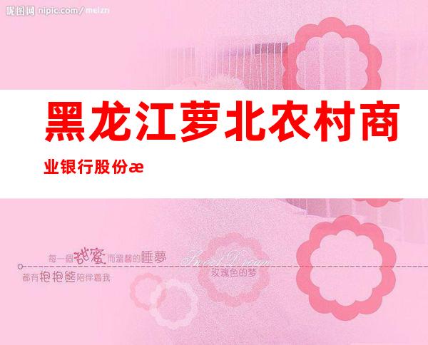 黑龙江萝北农村商业银行股份有限公司军川支行